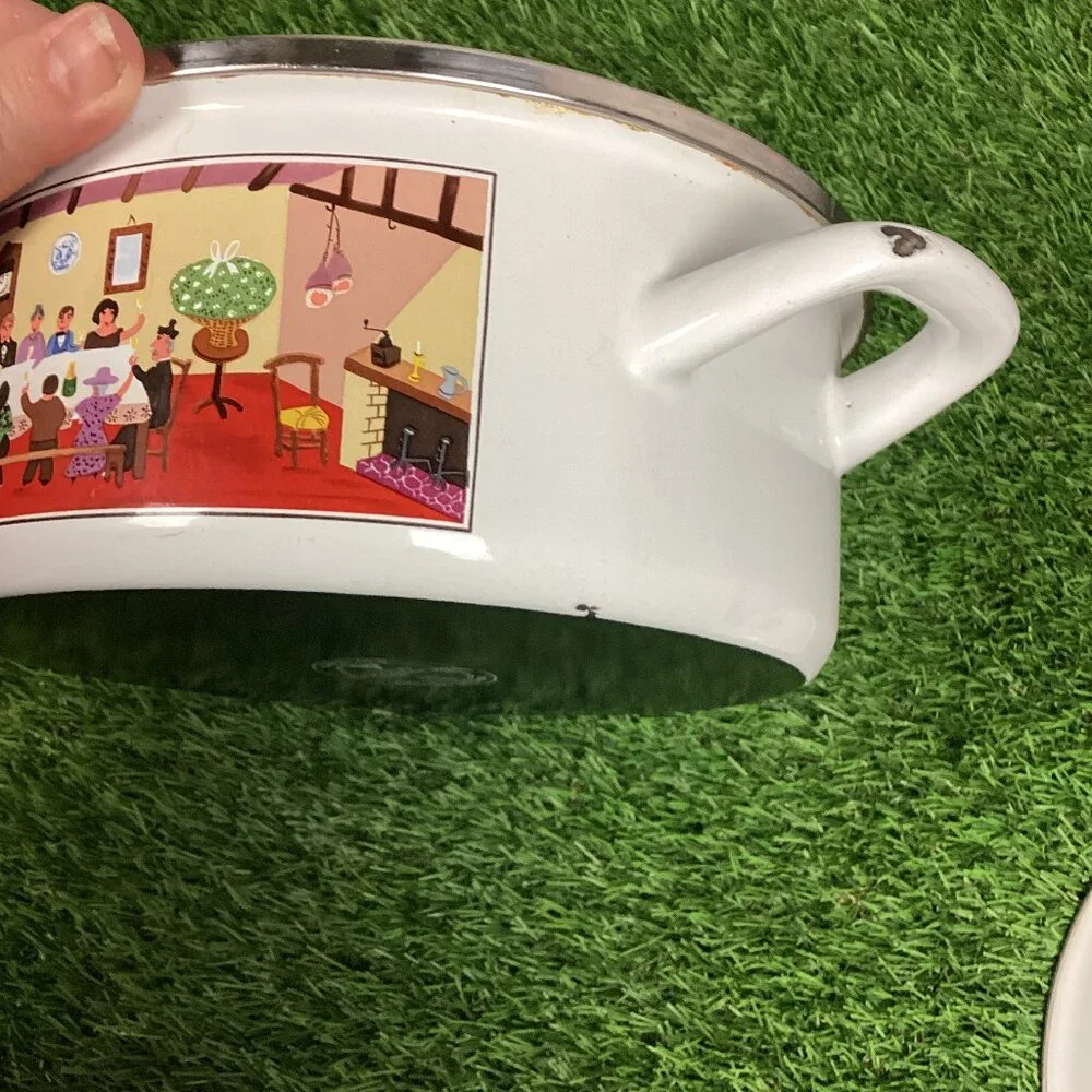 Villeroy & Boch Design NAIF Covered Casserole Pan Pot 8